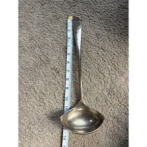 Oneida Stainless Gravy Ladle Satin Korea Flatware Double Sided